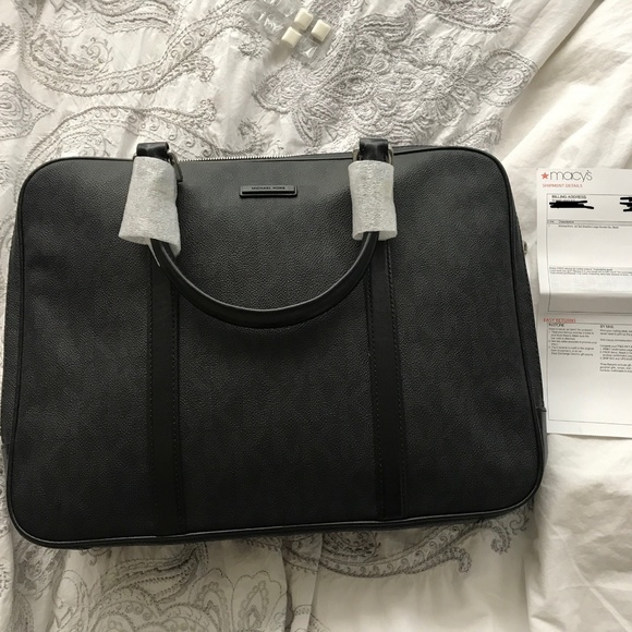 Michael Kors Jet Set Shadow briefcase-black - Picture 1 of 3